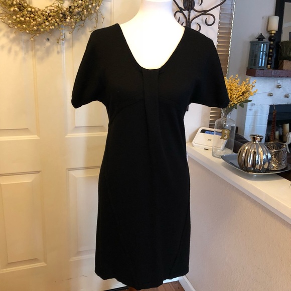 Loft Merino Wool Black Dress - Picture 4 of 8